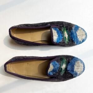Artemis Kilim Ikat Print Loafer Handmade EU 38